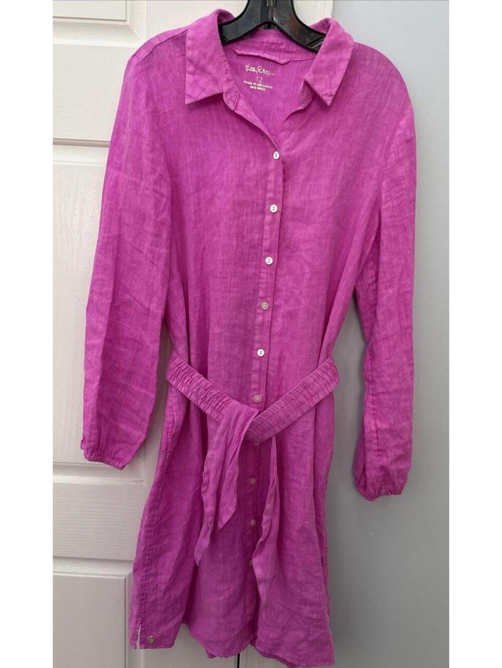 LILLY PULITZER Long Sleeve Dress Size 12